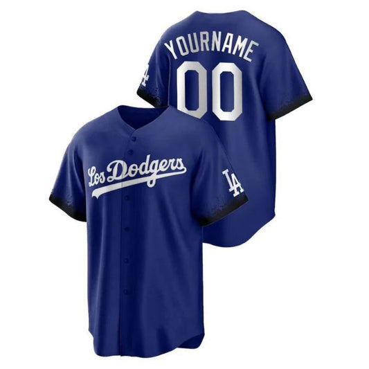 Baseball Jerseys Custom Los Angeles Dodgers Jersey 2021 City Connect Royal Mens Women and Youth