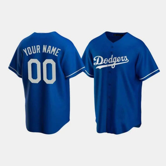 Baseball Jerseys Custom Los Angeles Dodgers Royal Stitched Baseball Jerseys