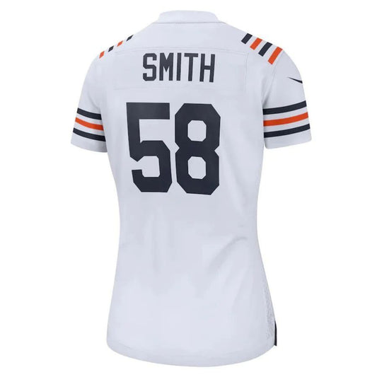 C.Bears #58 Roquan Smith White 2019 Alternate Classic Game Player Jersey Stitched American Football Jerseys