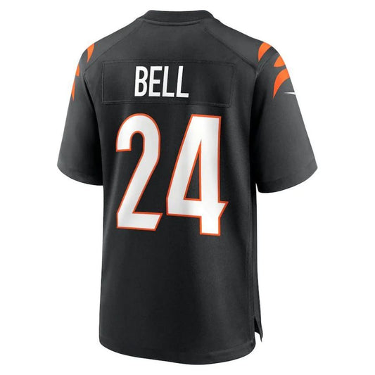 C.Bengals #24 Vonn Bell Black Game Player Jersey Stitched American Football Jerseys