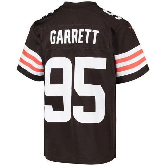 C.Browns #95 Myles Garrett Brown Team Game Player Jersey Stitched American Football Jerseys