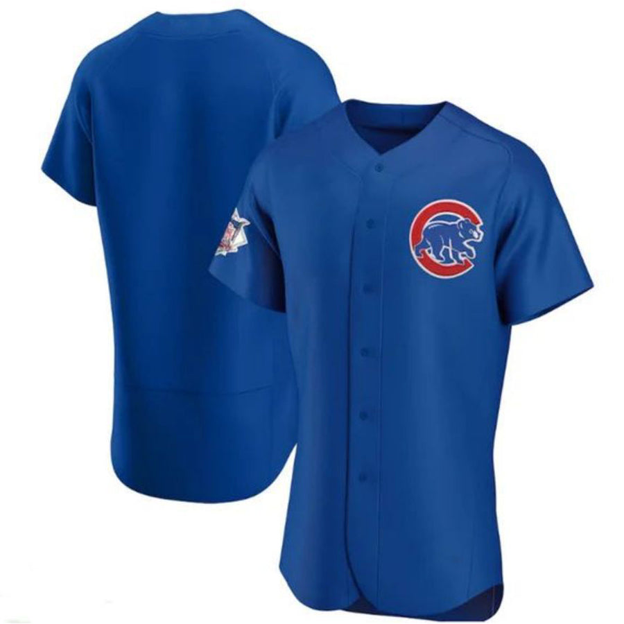 Custom Chicago Cubs Alternate Authentic Team Jersey - Royal Baseball Jerseys