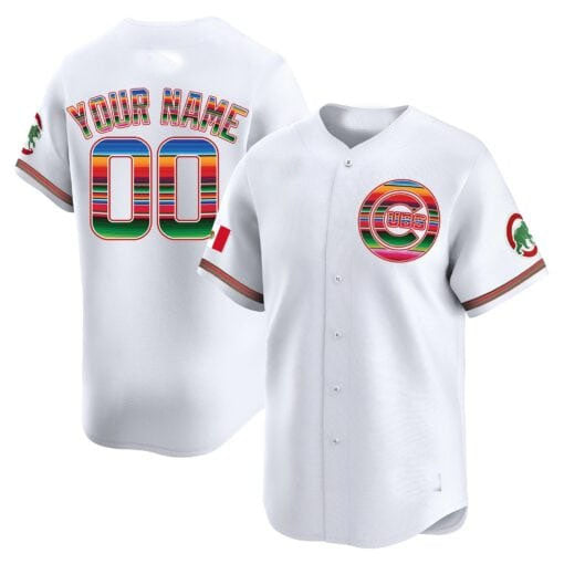 Custom C.Cubs Mexico Vapor Premier Limited Baseball Jerseys