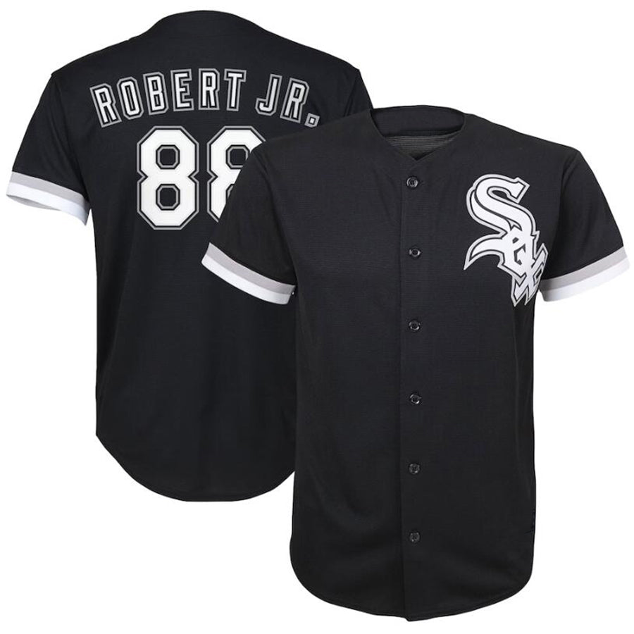 Chicago White Sox #88 Luis Robert Black Alternate Replica Player Jersey