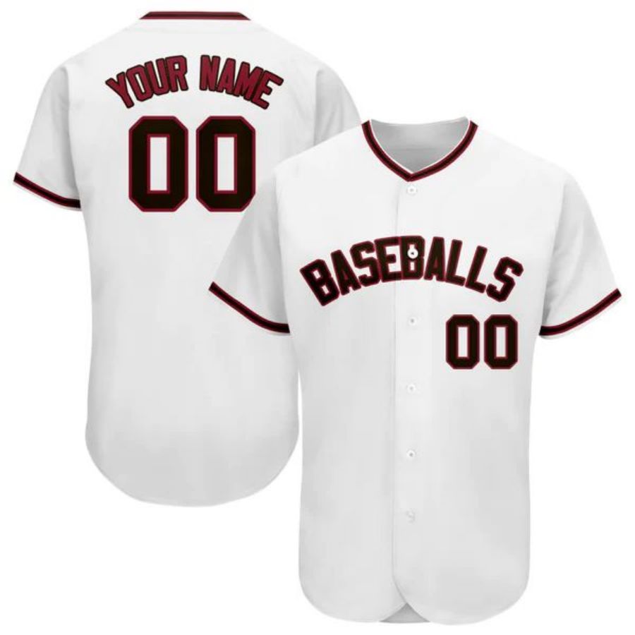 Custom Arizona Diamondbacks Stitched Baseball Jersey Personalized Button Down Baseball T Shirt