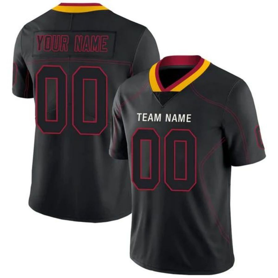 Custom American A.Cardinals Black Fashion Stitched Football Jerseys