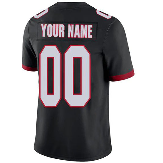 Custom A.Falcons Stitched American Personalize Birthday Gifts Black Football Jerseys