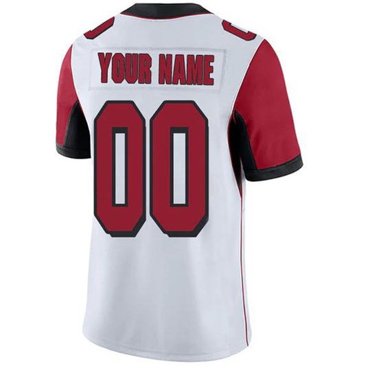 Custom A.Falcons Stitched American Football Jerseys Personalize Birthday Gifts White Jersey