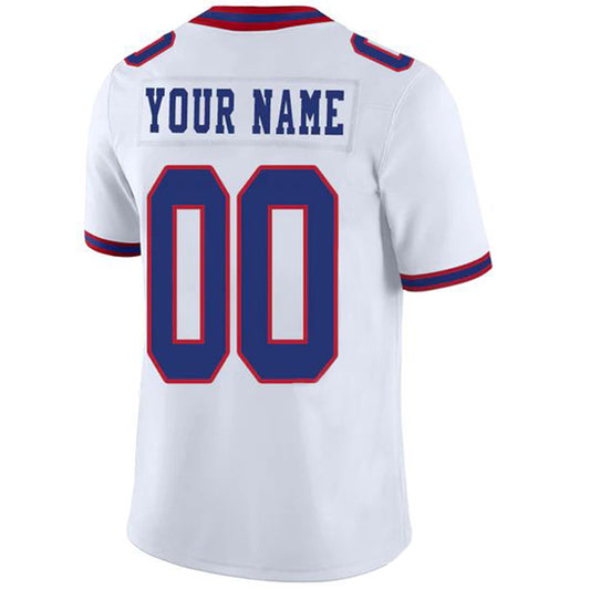 Custom B.Bills Stitched American Football Jerseys Personalize Birthday Gifts Game White Jersey