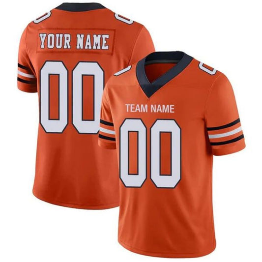 Custom C.Bears Stitched American Personalize Birthday Gifts Orange Jersey Vapor Game Football Jerseys