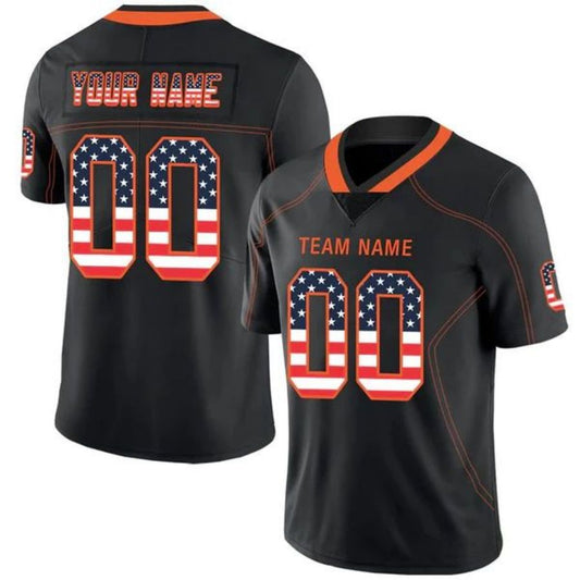 Custom C.Bengals Personalize Birthday Gifts Black Jersey Stitched American Game Football Jerseys