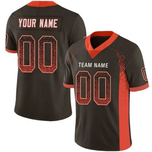 Custom C.Browns Personalize Birthday Gifts Brown Jersey American Jerseys Stitched Football Jerseys