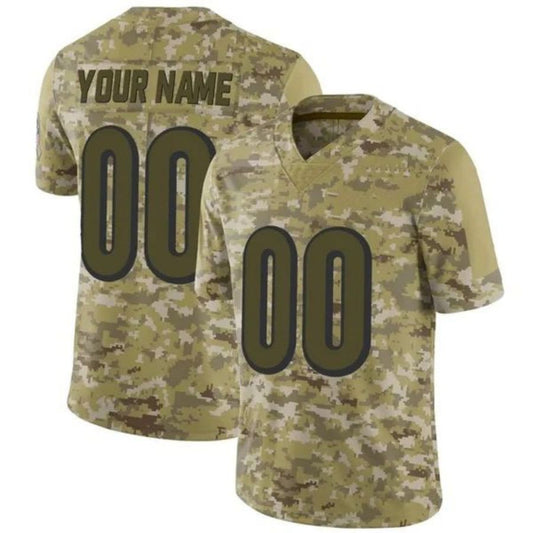 Custom Camo C.Bengals Limited Salute To Service Stitched American Football Jerseys