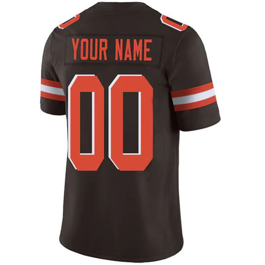 Custom C.Browns Stitched American Football Jerseys Personalize Birthday Gifts Game Brown Jersey