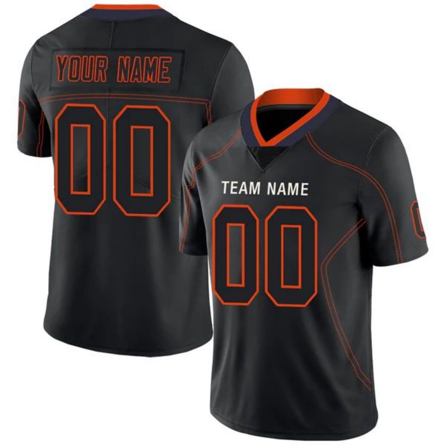 Custom D.Broncos Stitched American Football Jerseys Personalize Birthday Gifts Black Jersey