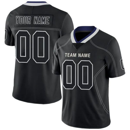 Custom D.Cowboys Stitched American Football Jerseys Personalize Birthday Gifts Black Game Jersey