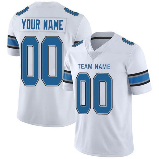Custom D.Lions Stitched American Football Jerseys Personalize Birthday Gifts White Game Jersey