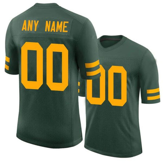 Custom Football Jerseys GB.Packers 2021 Green Stitched Name And Number Size S to 6XL Christmas Birthday Gift