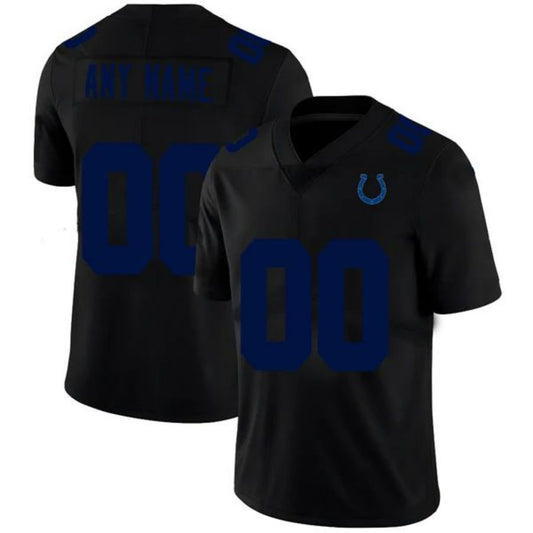 Custom Football Jerseys I.Colts Black American Stitched Name And Number Size S to 6XL Christmas Birthday Gift