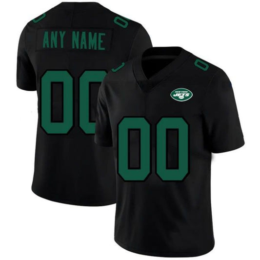 Custom Football Jerseys NY.Jets Black American Stitched Name And Number Size S to 6XL Christmas Birthday Gift