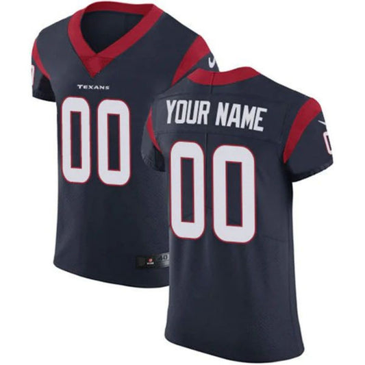 Custom H.Texans Team Color Vapor Untouchable Elite American Jerseys Stitched Football Jerseys