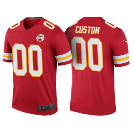 Custom KC.Chiefs Color Rush Legend Limited Stitched American Football Jerseys