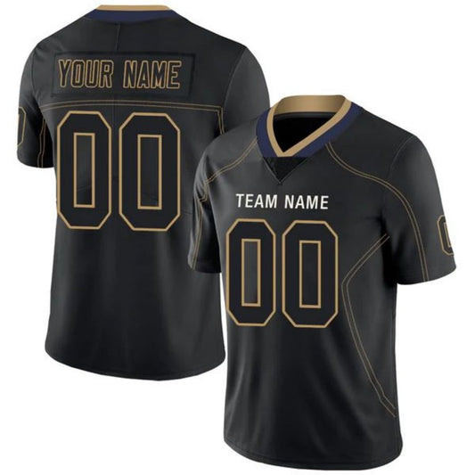 Custom LA.Chargers Stitched American Football Jerseys Personalize Birthday Gifts Black Vapor Game Jersey