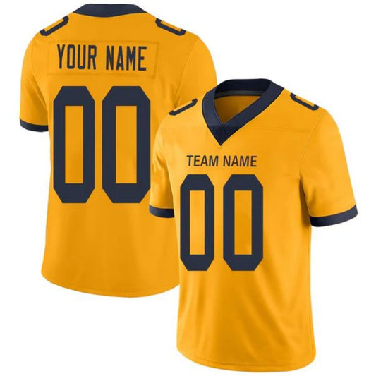 Custom LA.Chargers Stitched American Football Jerseys Personalize Birthday Gifts Gold Game Jersey