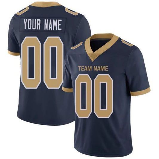 Custom LA.Chargers Stitched American Football Jerseys Personalize Birthday Gifts Navy Game Jersey