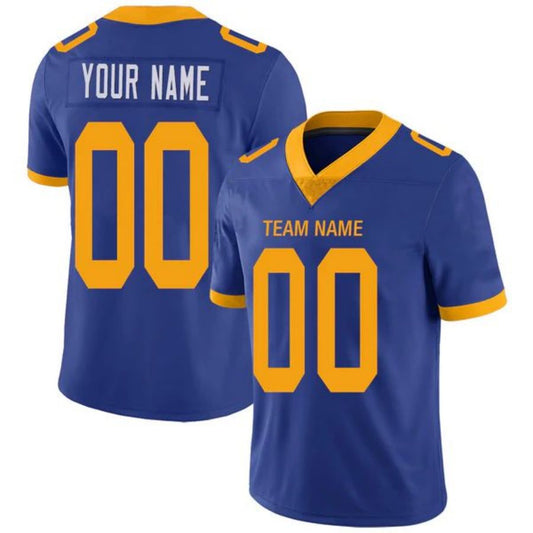 Custom LA.Chargers Stitched American Football Jerseys Personalize Birthday Gifts Powder Game Blue Jersey
