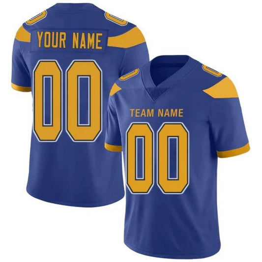 Custom LA.Chargers Stitched American Personalize Birthday Gifts Powder Blue Jersey Football Jerseys