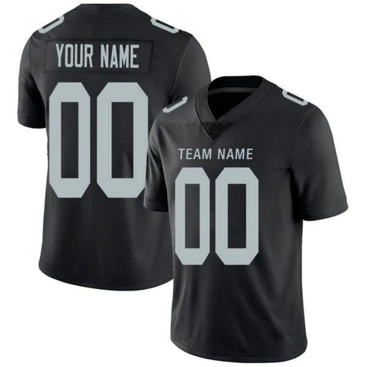 Custom LV.Raiders Stitched American Football Jerseys Personalize Birthday Gifts Black Game Jersey