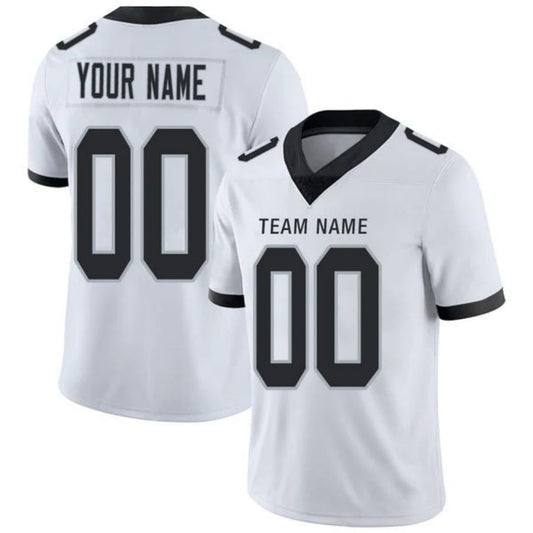 Custom LV.Raiders Stitched American Football Jerseys Personalize Birthday Gifts White Game Jersey
