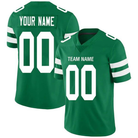 Custom NY.Jets Stitched American Football Jerseys Personalize Birthday Gifts Green Vapor Jersey