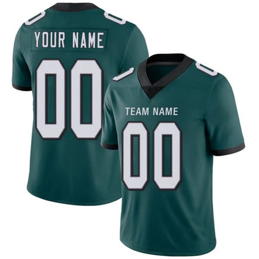 Custom P.Eagles Stitched American Football Jerseys Personalize Birthday Gifts Green Game Jersey