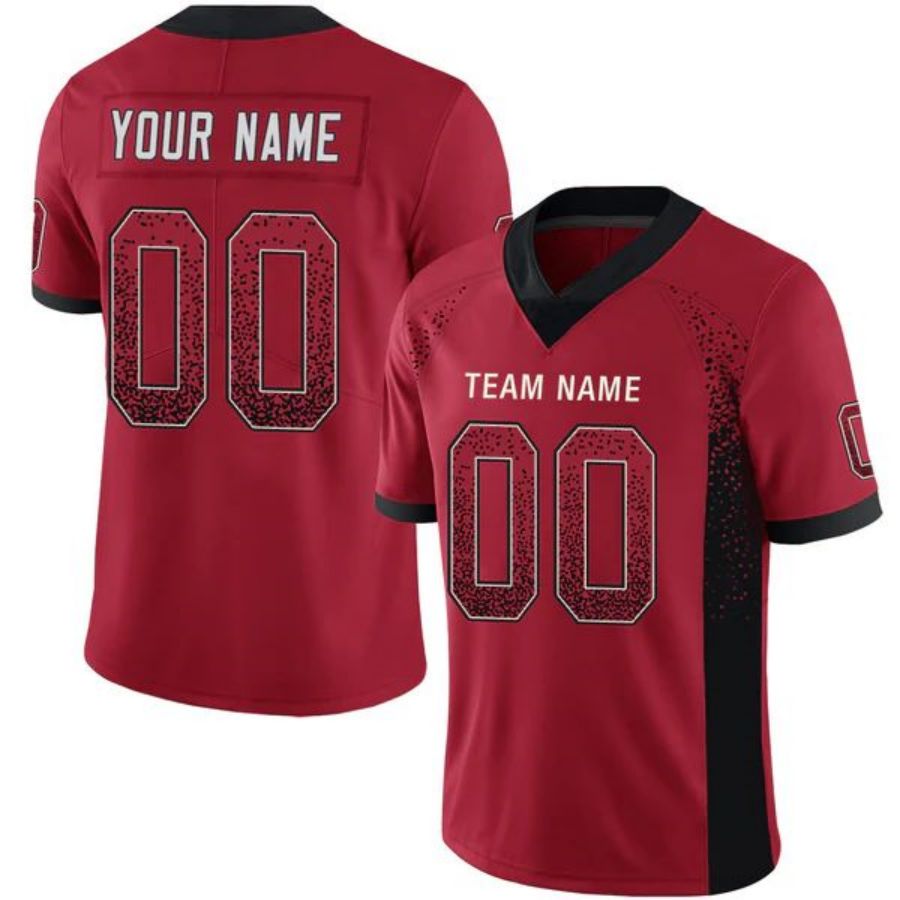 Custom SF.49ers Stitched American Football Jerseys Personalize Birthday Gifts Red Jersey