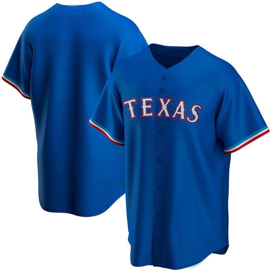 Custom Texas Rangers Royal Alternate Replica Team Jersey Baseball Jerseys
