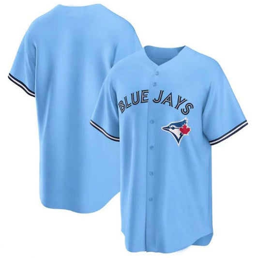 Custom Toronto Blue Jays Alternate Replica Team Jersey - Powder Blue Baseball Jerseys