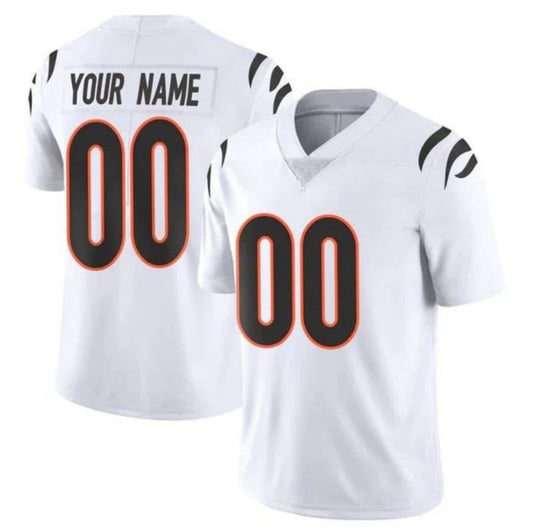 Custom White C.Bengals Limited 2022 Super Bowl LVI Stitched Football Jerseys
