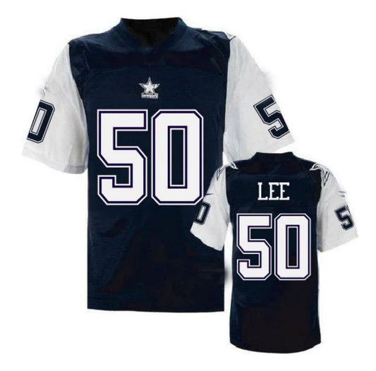 D.Cowboys #50 Sean Lee Navy Throwback Elite Player Jersey Fashion Jersey American Jerseys