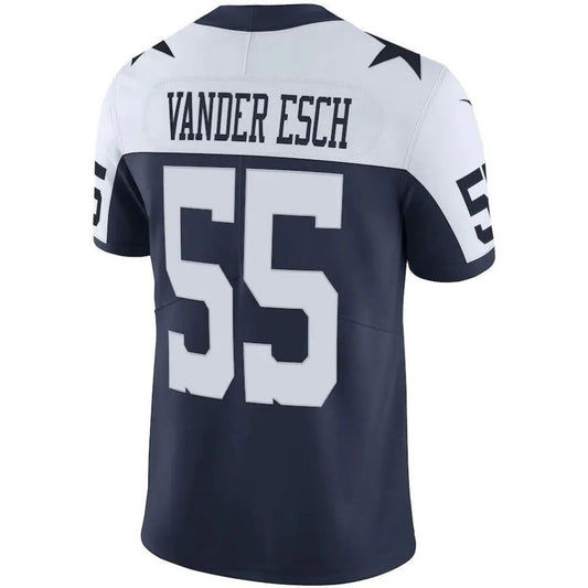 D.Cowboys #55 Leighton Vander Esch Navy Alternate Player Vapor Limited Jersey Stitched American Football Jerseys