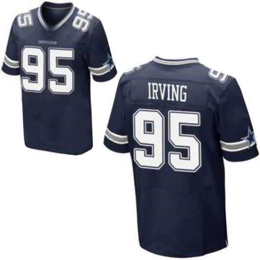 D.Cowboys #95 David Irving Home Navy Stitched Player Elite Jersey Fashion Jersey American Jerseys