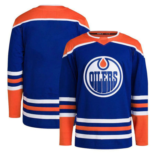 E.Oilers Home Primegreen Authentic Pro Blank Jersey Royal Stitched American Hockey Jerseys