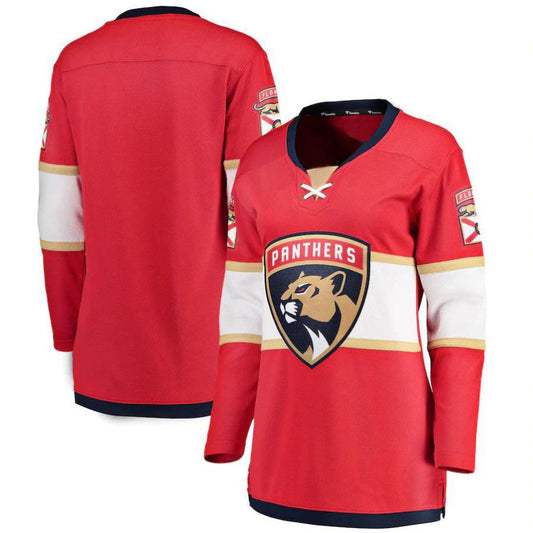 F.Panthers Fanatics Branded Breakaway Home Jersey Red Stitched American Hockey Jerseys