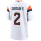 Football Jersey D.Broncos #2 Patrick Surtain II Player White Game Jersey Stitched American Football Jerseys