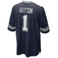 Football Jersey D.Cowboys #1 Tyler Guyton Navy Draft First Round Pick Player Game Jersey