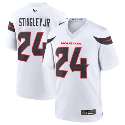 Football Jersey H.Texans #24 Derek Stingley Jr. Player White Alternate Game Jersey Stitched Jerseys