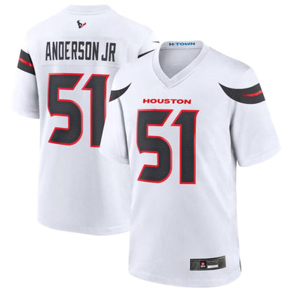 Football Jersey H.Texans #51 Will Anderson Jr. Player White Game Jersey Stitched American Jerseys