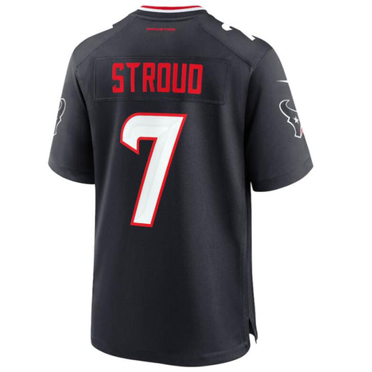 Football Jersey H.Texans #7 C.J. Stroud Player Navy Game Jersey Stitched American Football Jerseys