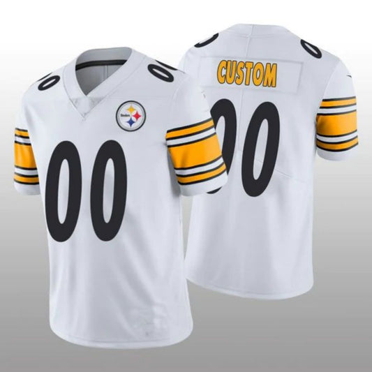 Football Jerseys Custom P.Steelers White Vapor Limited Jersey American Stitched Jerseys